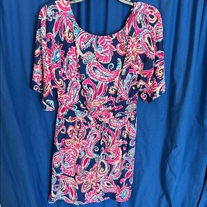 Lilly Pulitzer Parigi Boat Neck Romper